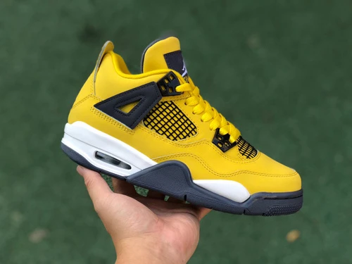 Air Jordan 4 "Thunder" GS Pure Version 408452-700