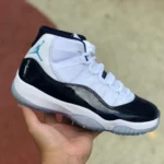 Air Jordan 11 Blue White Basketball Shoes 378037-123