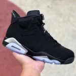 Air Jordan 6 High "Metallic Silver" Black Silver DX2836-001