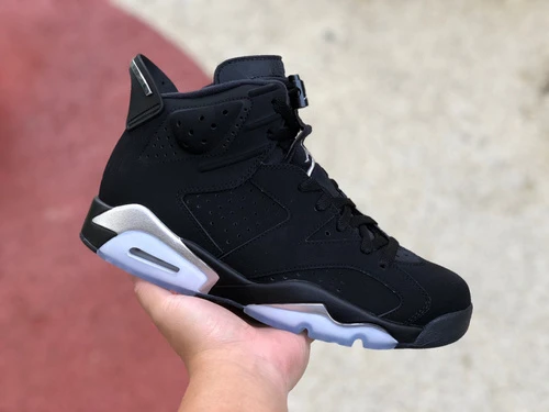 Air Jordan 6 High "Metallic Silver" Black Silver DX2836-001