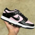 Nike Dunk Low Black Pink Patent DJ9955-600