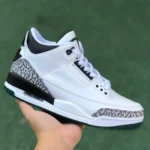 Air Jordan 3 "Oregon Ducks" White Black Pure Version 40.5-47.5