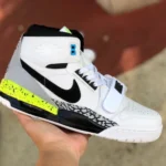 Air Jordan Legacy 312 White Black Neon Green High High-Top Sneaker AQ4160-107