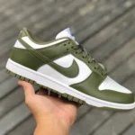 Nike Dunk Low "Medium Olive" White Olive DD1503-120