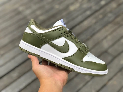 Nike Dunk Low "Medium Olive" White Olive DD1503-120