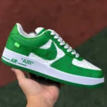 Louis Vuitton x Nike Air Force 1 Green White