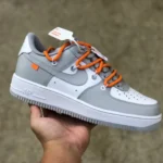 Nike Air Force 1 '07 SE White/Grey/Orange CV1724-107