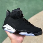 Air Jordan 6 "Black Chrome" Black Silver High DG Edition DX2836-001