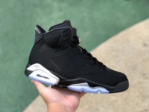 Air Jordan 6 "Black Chrome" Black Silver High DG Edition DX2836-001