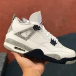 Air Jordan 4 "Midnight Navy Cement" AJ4 Pure Version DH6927-140