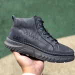 CAT Intake Black Grey Mid-Top Outdoor Boots