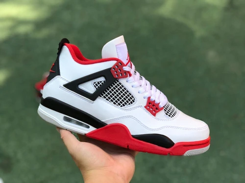 Air Jordan 4 Retro "Fire Red" Black White Red DC7770-160