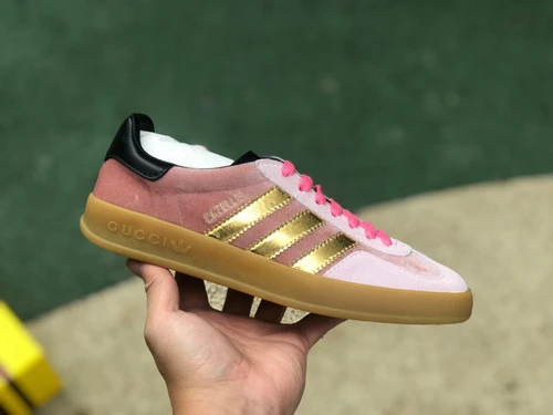 Adidas x Gucci Gazelle Pink