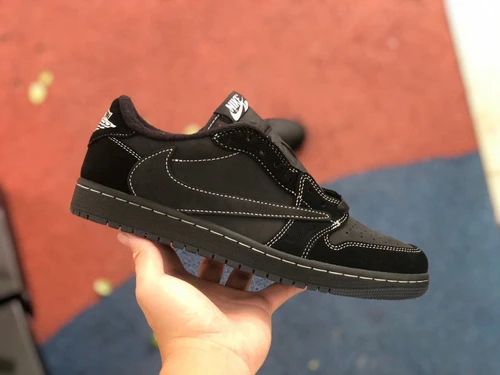 Travis Scott x Air Jordan 1 Low Black Phantom S2 DM7