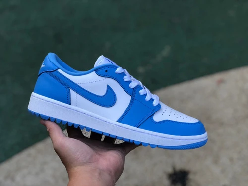 Air Jordan 1 Golf White Blue Sneakers DD9315-100