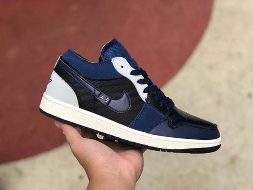 Air Jordan 1 Low SE Craft Obsidian Low-Top Sneaker DR8867-400