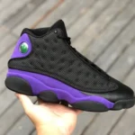 Air Jordan 13 "Court Purple" Black Purple Sneakers DJ5982-015