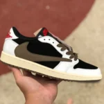 Travis Scott x Air Jordan 1 Low Black Mocha White CQ4277-990