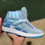 J Balvin x Air Jordan 2 Sky Blue Retro Basketball Shoe DQ7691-419