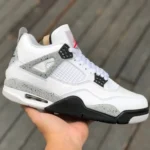 Air Jordan 4 "White Cement" AJ4 T1 Version 840606-836016-192