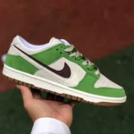 Nike Dunk Low White Green Suede DO9457-103