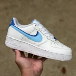 Nike Air Force 1 '07 Recycled White/Blue DO9786-100