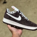 Nike Air Force 1 '07 Dark Brown Suede Sneakers DL0701-200