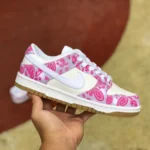 Nike SB Dunk Low PRM QS White Pink Paisley CT5053-061