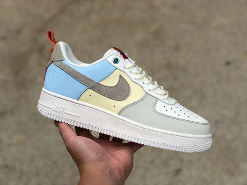 Nike Air Force 1 Low White/Blue/Grey DX6042-111