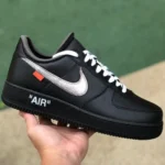 Off-White x Nike Air Force 1 Black/Silver AV5210-100