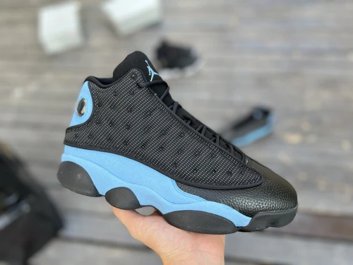 Air Jordan 13 "Black/University Blue" Black Blue Sneakers DJ5982-041