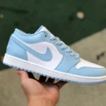 Air Jordan 1 Low Blue White Sneakers DC0774-141