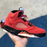 Air Jordan 5 WMNS "Dunk On Mars" New Bulls Red High Top DD9336-800