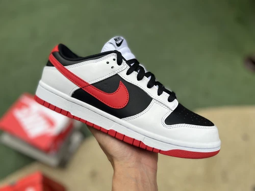 Nike Dunk Low White Black Red FD9762-061