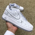 Nike Air Force 1 '07 LV8 White/Grey LV Print DR9868-200