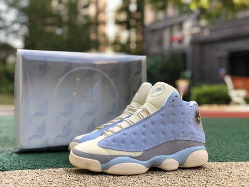 SoleFly x Air Jordan 13 North Carolina Blue Sneakers DX5763-100