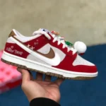 Nike Dunk Low "Christmas" White Red DO9457-112