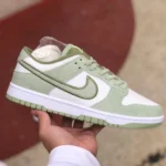 Nike Dunk Low "Fleece" White Green DQ7579-300