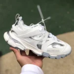 Balenciaga Triple S Silver Grey White