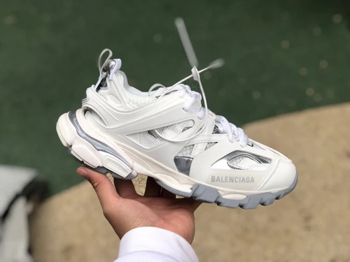 Balenciaga Triple S Silver Grey White