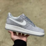 Nike Air Force 1 '07 White/Grey Suede DC4832-002