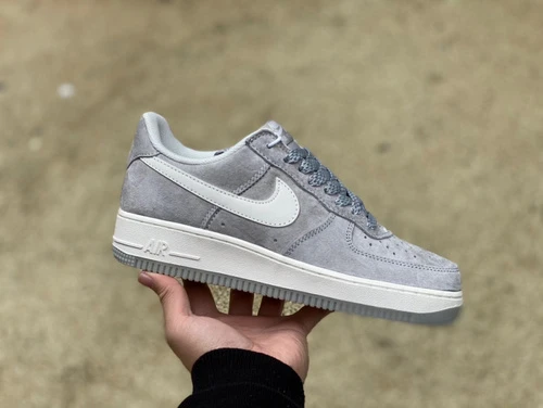 Nike Air Force 1 '07 White/Grey Suede DC4832-002