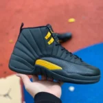 Air Jordan 12 Retro "Black Taxi" Black Gold Sneakers CT8013-071