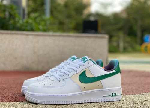 Nike Air Force 1 '07 LV8 EMB White/Green/Brown DM0109-100