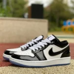 Air Jordan 1 Low Black White Patent Leather DV1309-100