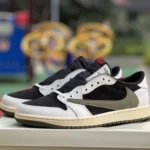 Travis Scott x Air Jordan 1 Low Olive Green LJR DZ4137-106