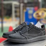 Travis Scott x Air Jordan 1 Low Black Phantom LJR DM7866-001