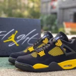 Air Jordan 4 Retro "Thunder" Black Yellow DH6927-017