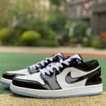 Air Jordan 1 Low Black White Patent Leather DV1309-100