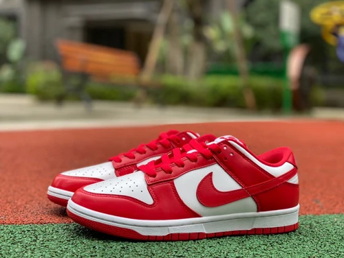 Nike Dunk Low SP "University" White Red CU1727-100